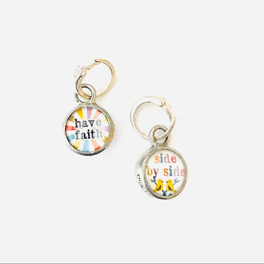 Have Faith Pick Up Sticks Reversible Charm